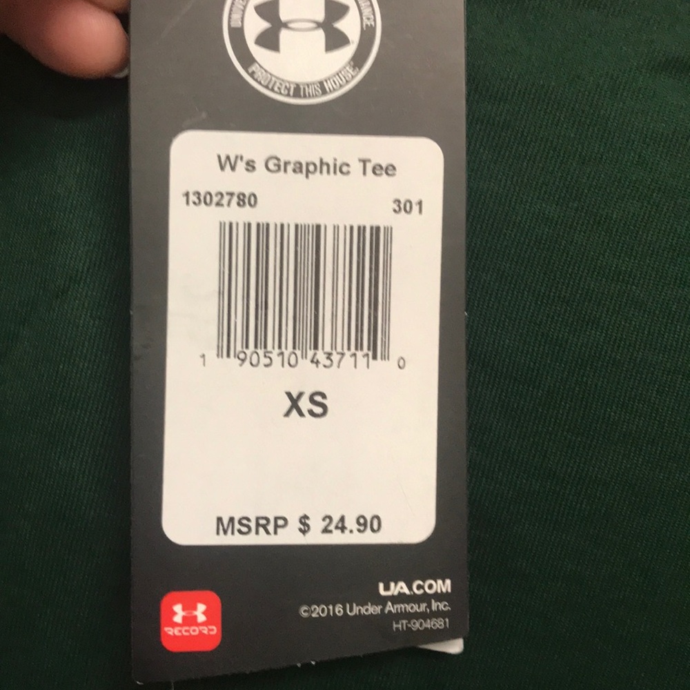 Under Armour Athletic/Athleisure Crewneck XS, NWT! - Picture 6 of 7